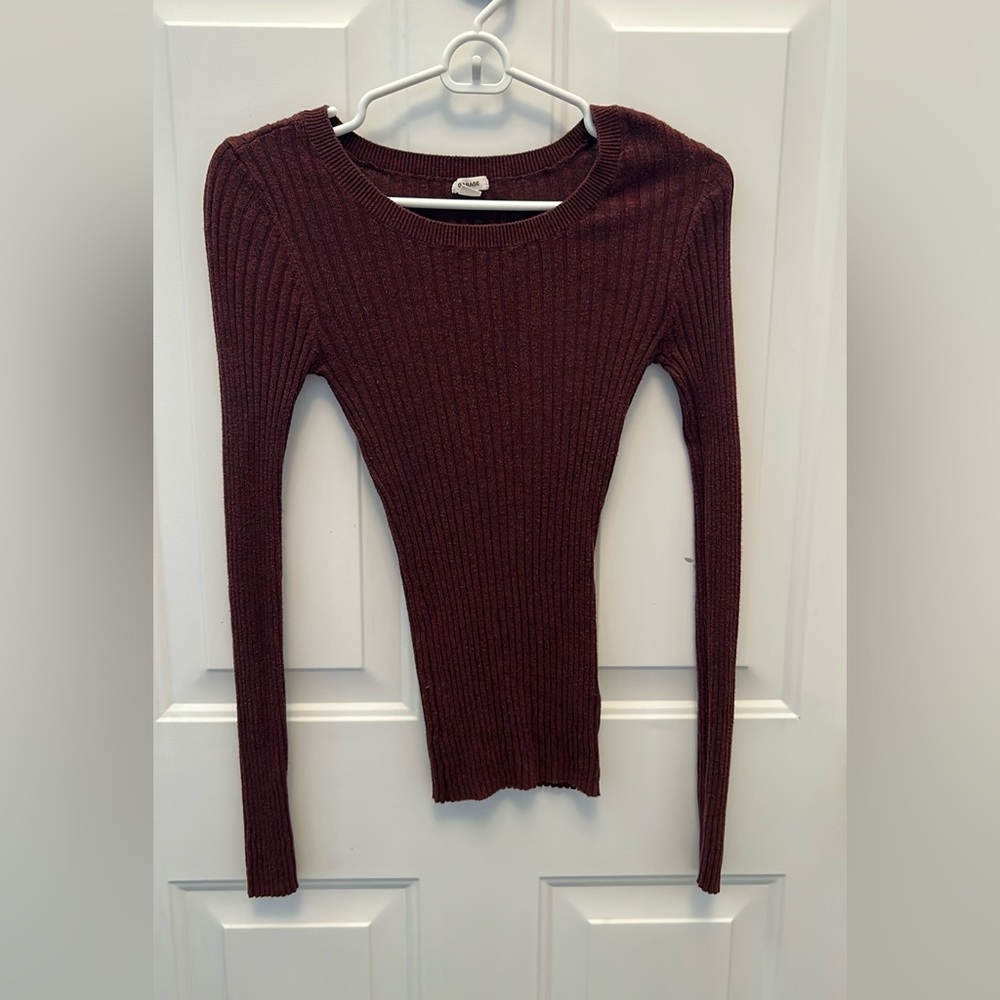Garage Burgundy Sweater